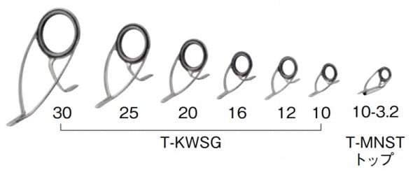 チタンSiC 投げセット／T-KWSG2571・TKWSG3071
